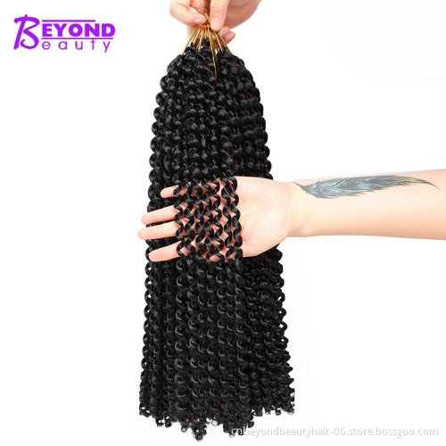 Passion Twist Water Wave Synthetic Braids Solid color Braiding hair New Passion Twist Hair Synthetic Crochet Braid Hair Passion